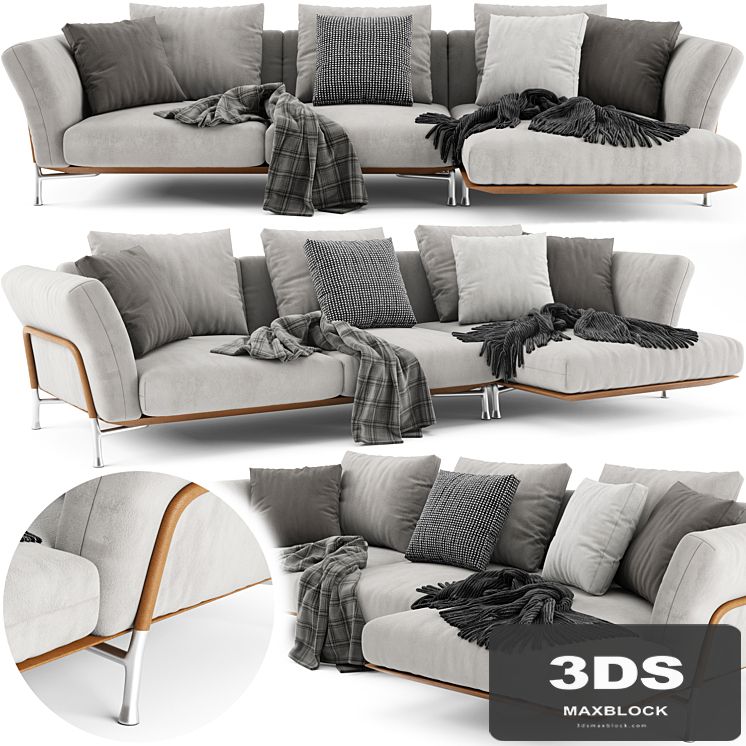 Flexform Ambroeus Chaise Longue