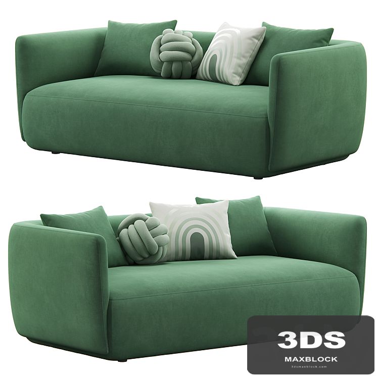Cozy 2-seat Sofa by MDF Italia