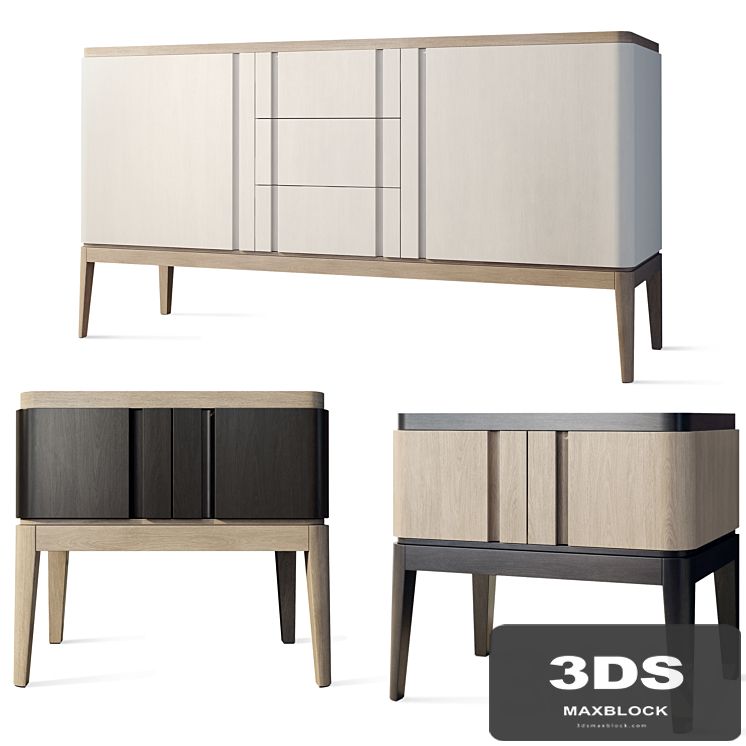 Chest of drawers and bedside table Icons Panormo