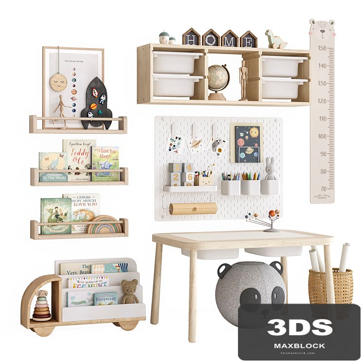 Toys, decor and furniture for nursery 2