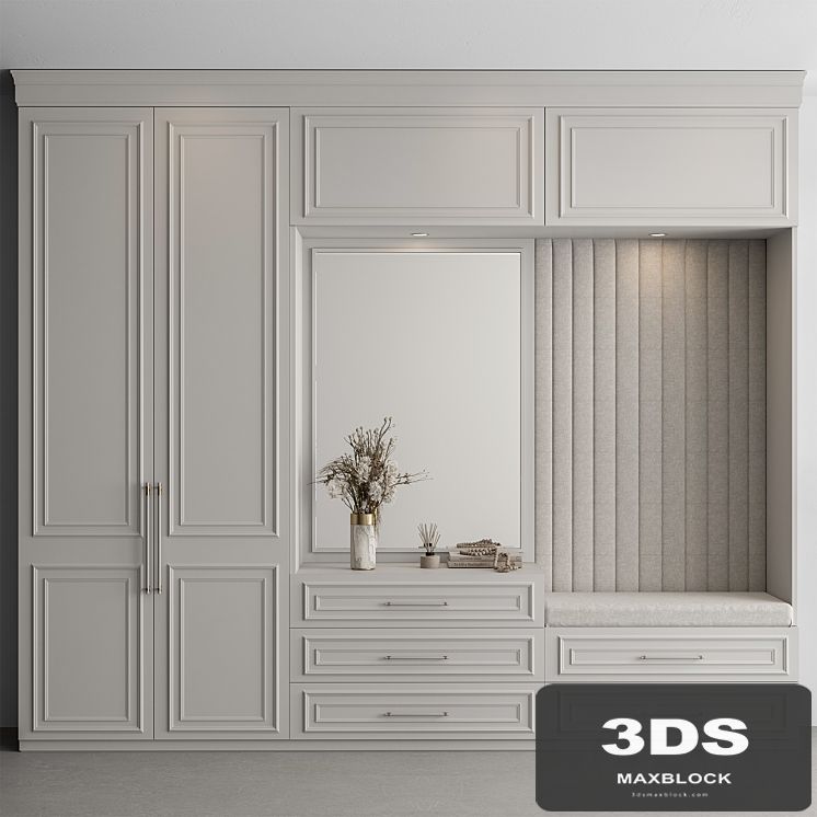 Hallway 65 - Cream and White Entrance