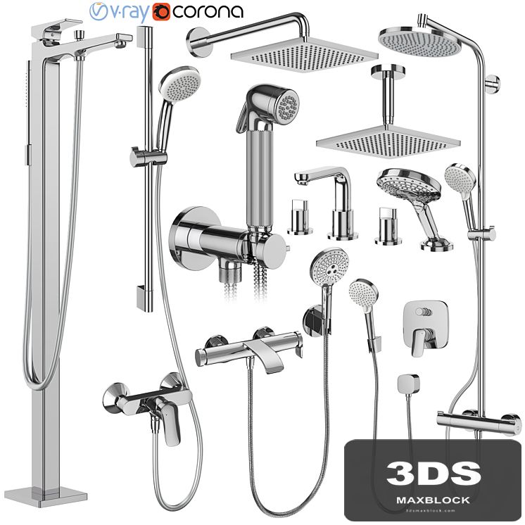 Hansgrohe set 175 mixers and shower systems