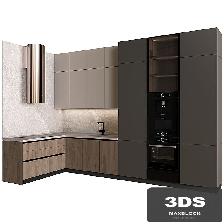 Kitchen in modern style 05