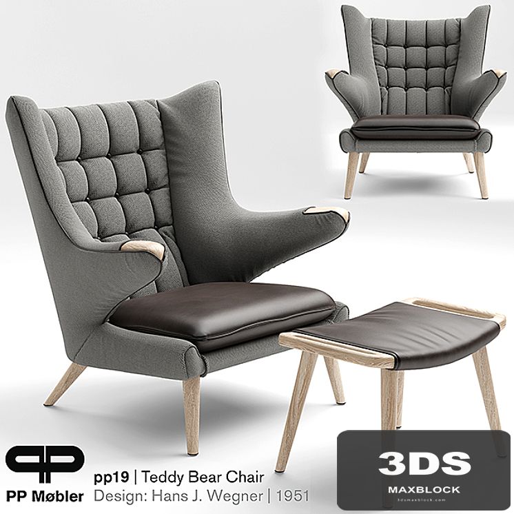 Armchair THE TEDDY BEAR CHAIR PP19