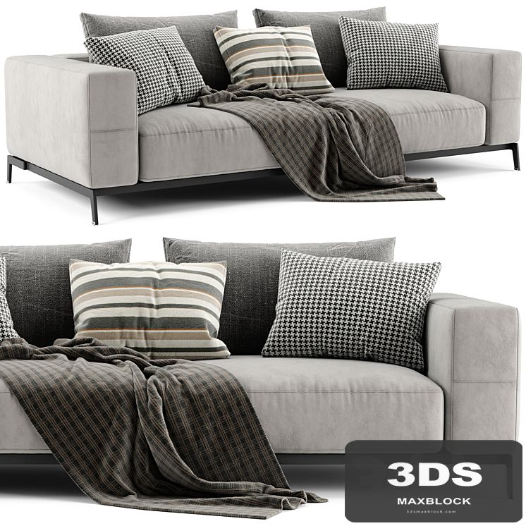 Flexform Ettore 2 Seats Sofa