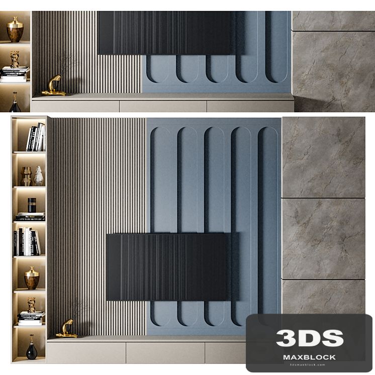 Modern TV Wall 30