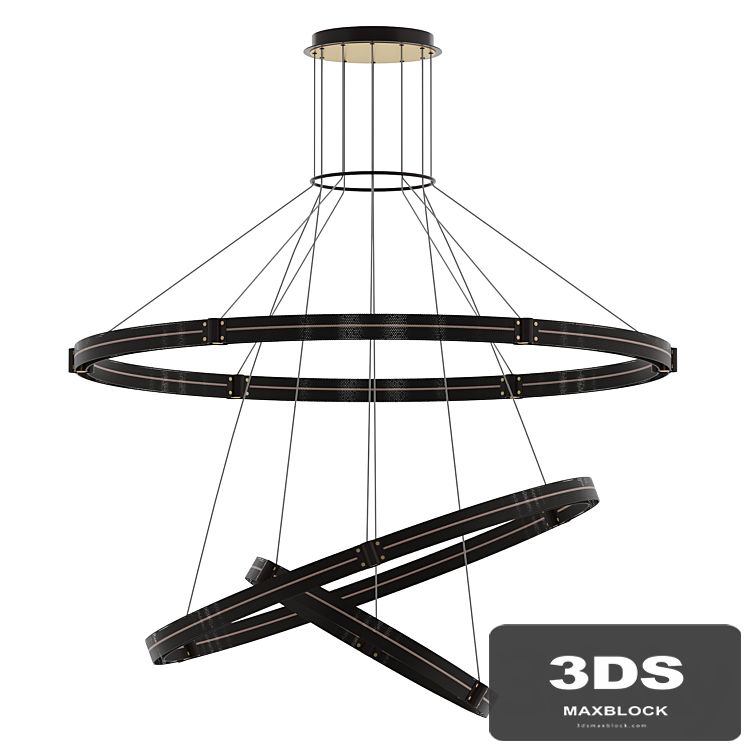 EuroFase Admiral 3 Tier LED Chandelier