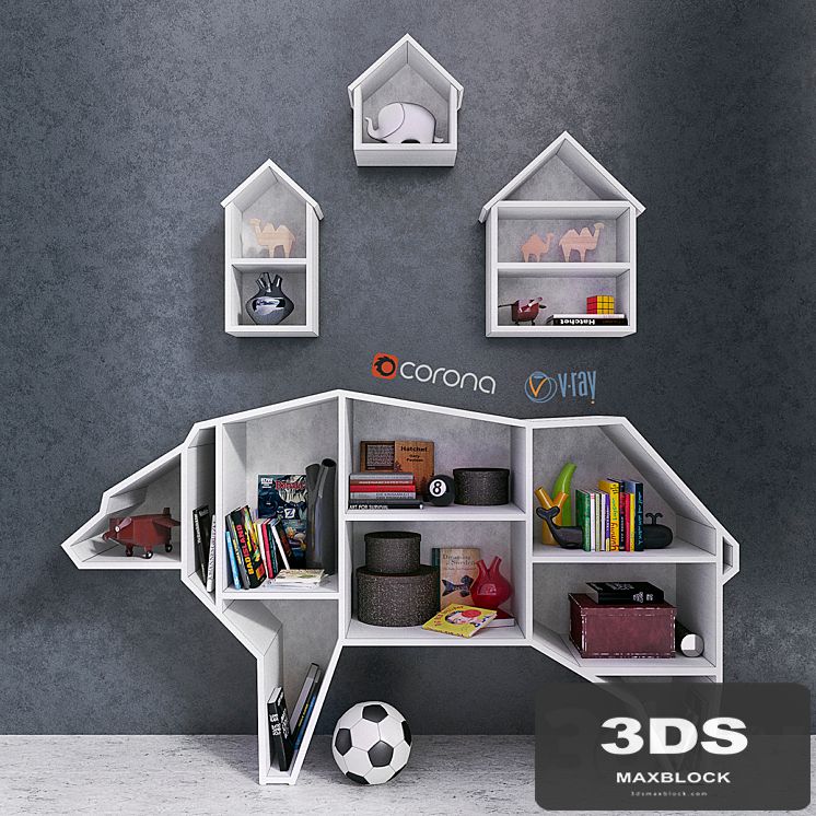 Bear Bookshelf