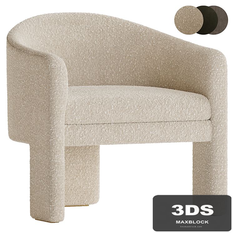 CHAIR PEBBLES by eichholtz