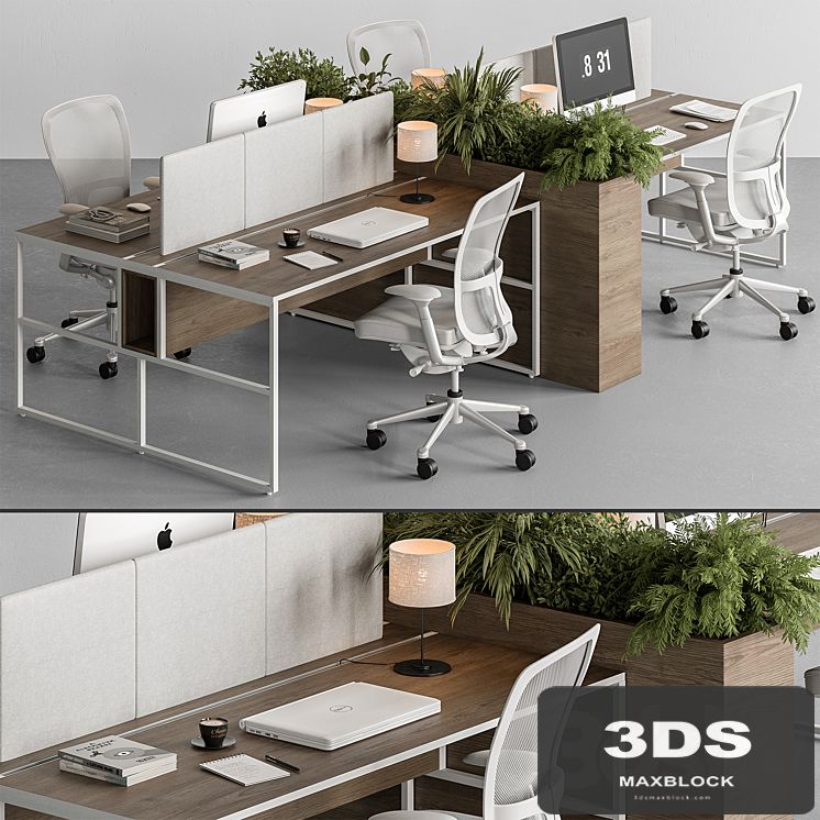 Employee Set - Office Furniture 371