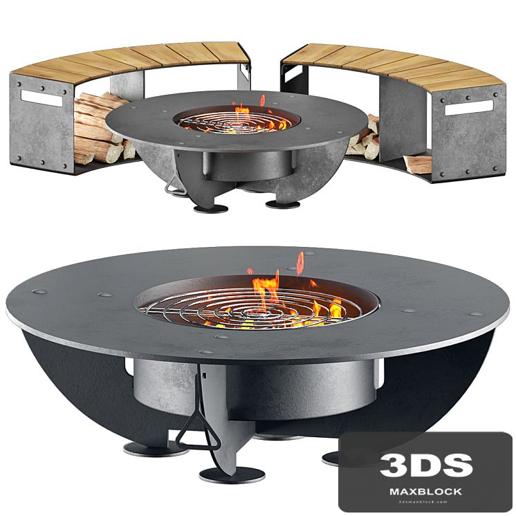 outdoor fireplace 5