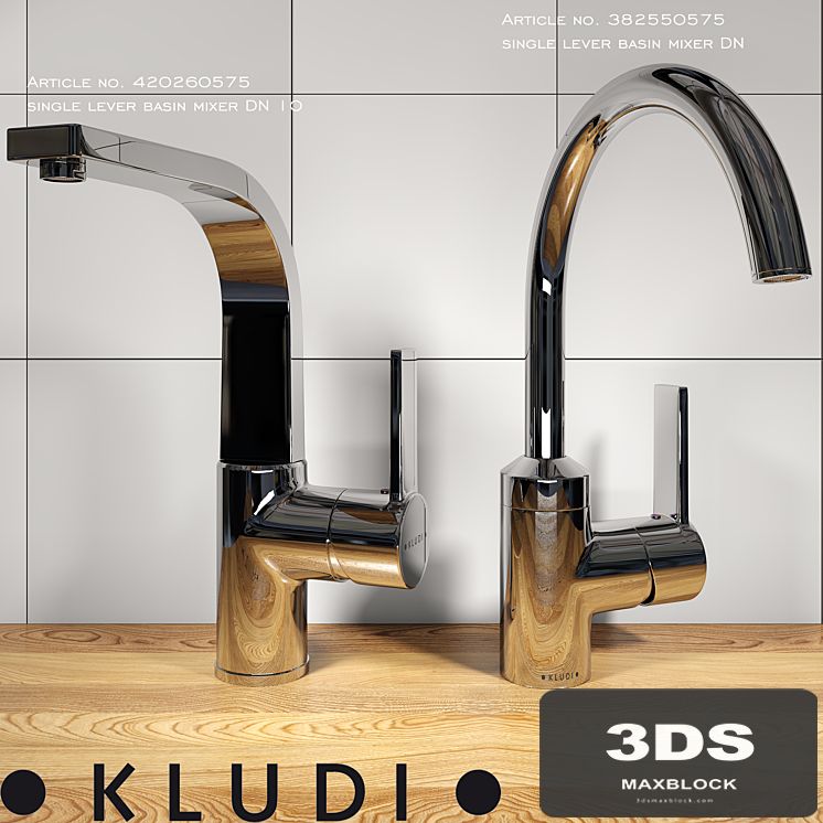 Collection series mixers KLUDI Zenta part 1