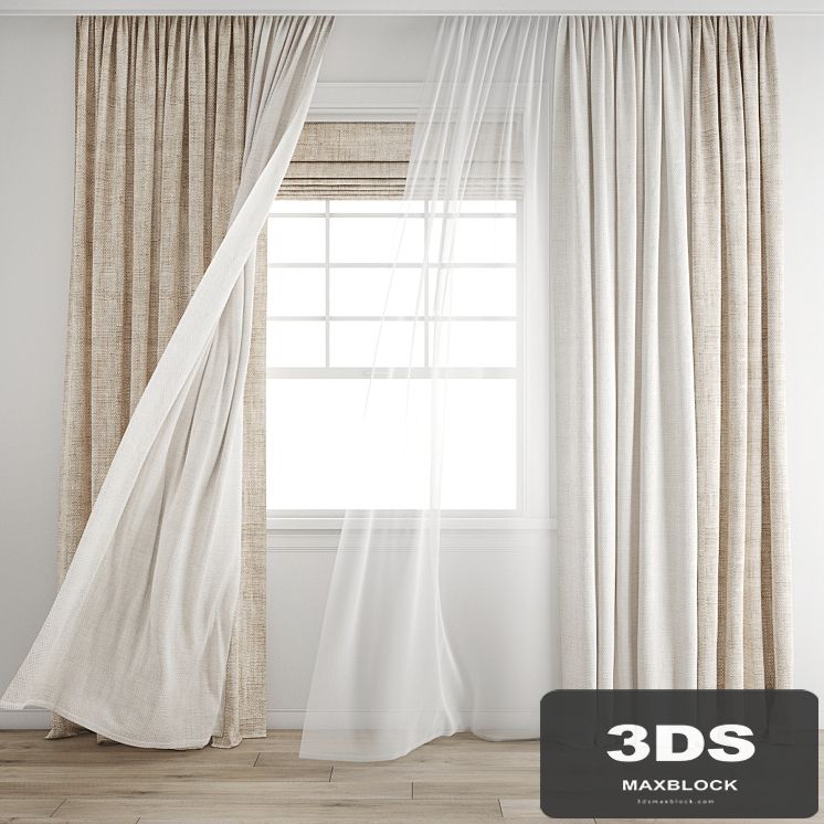 Curtain 640/Wind blowing effect 16