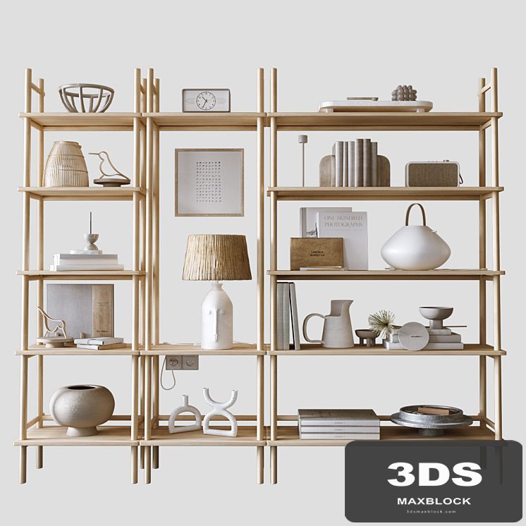Wooden rack