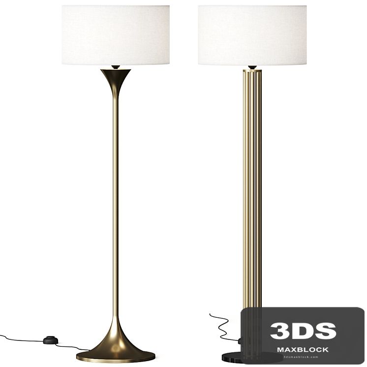 Lulu and Georgia Quaid Sigfried Floor Lamps