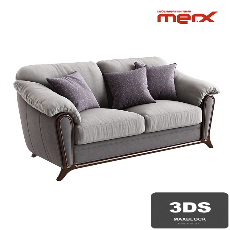 Merx / Anastasia (Three-seat sofa)