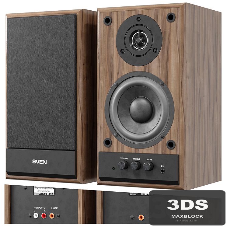 Musical columns Sven SPS-702 Walnut