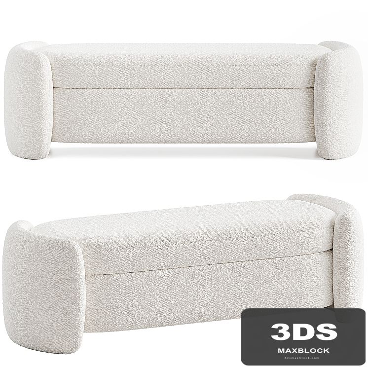 Crate and Barrel Fernie bench