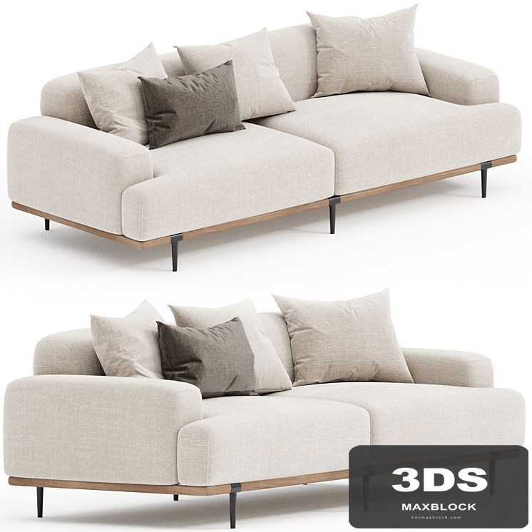 Hastings Sofa 97 Irving Flax