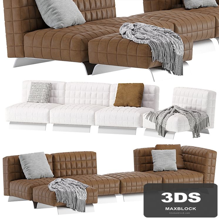 Minotti TWIGGY Modular Sofa 04