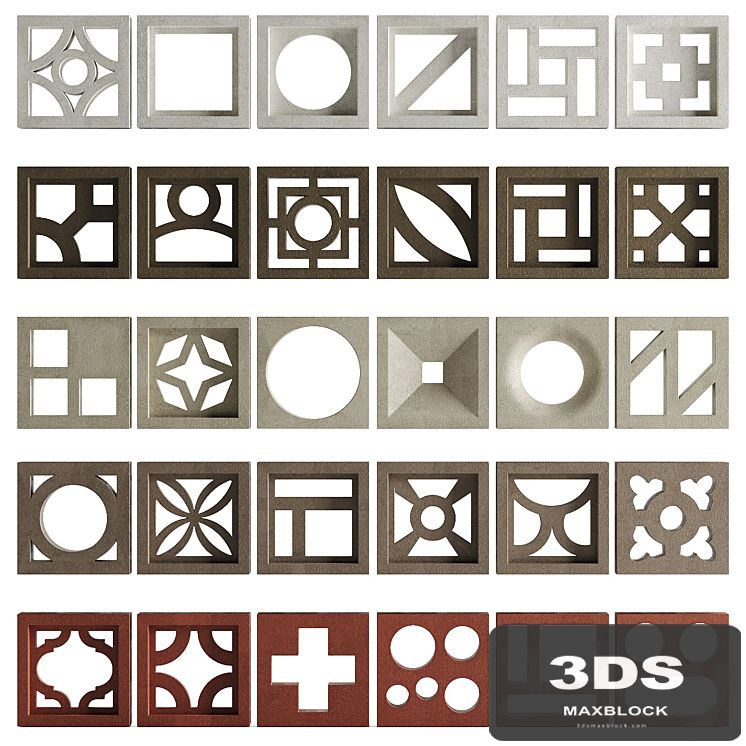 Breeze blocks