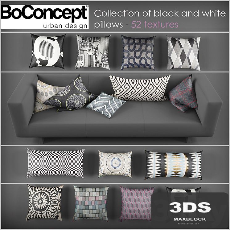 Collection of pillows # 2 from BoConcept