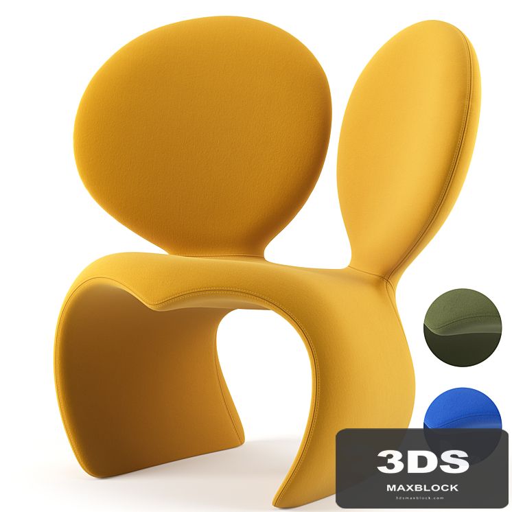 Don-t F**k With The Mouse Armchair By Qeeboo