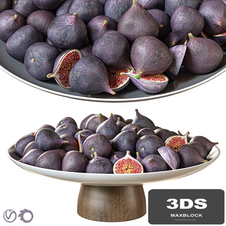 wood fig dish