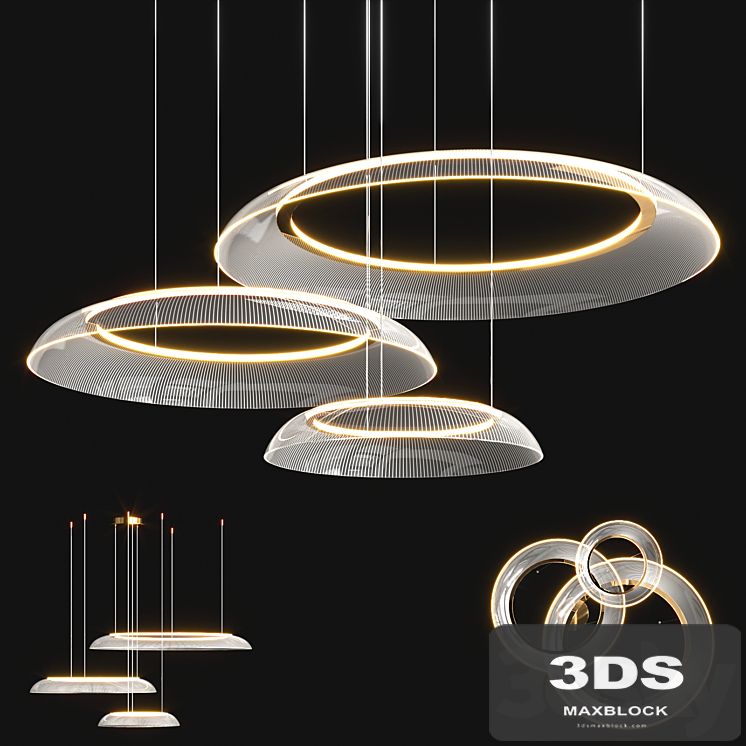 Graduated Circle Chandelier
