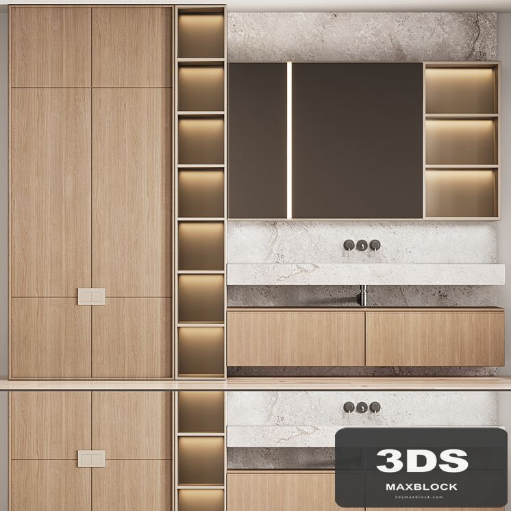 Bathroom Furniture Set 06