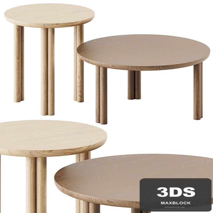 Silvestro Wooden Table by True Design