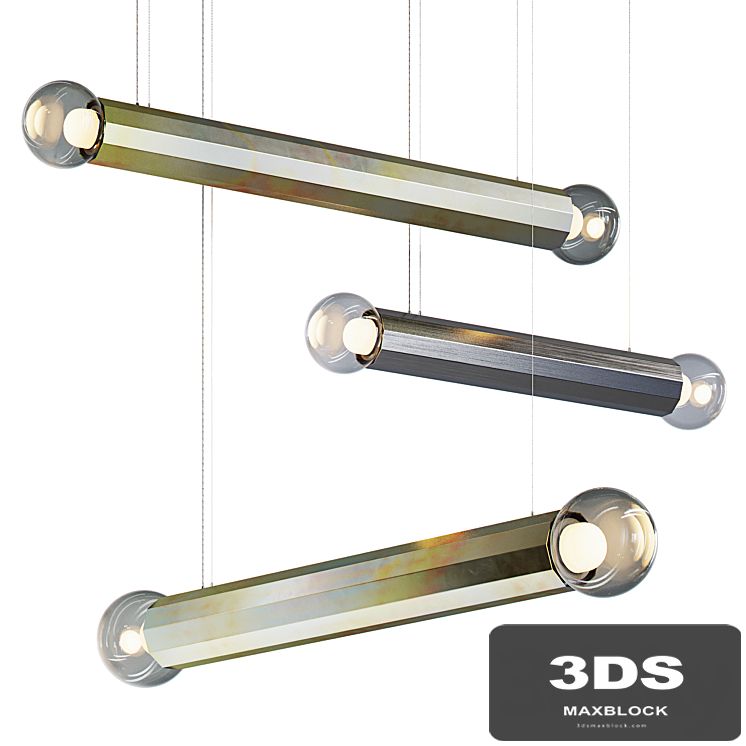 PRISMA DOUBLE | Pendant lamp from BROKIS