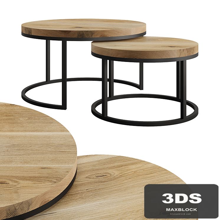 Oval Coffee Table by mLOFT