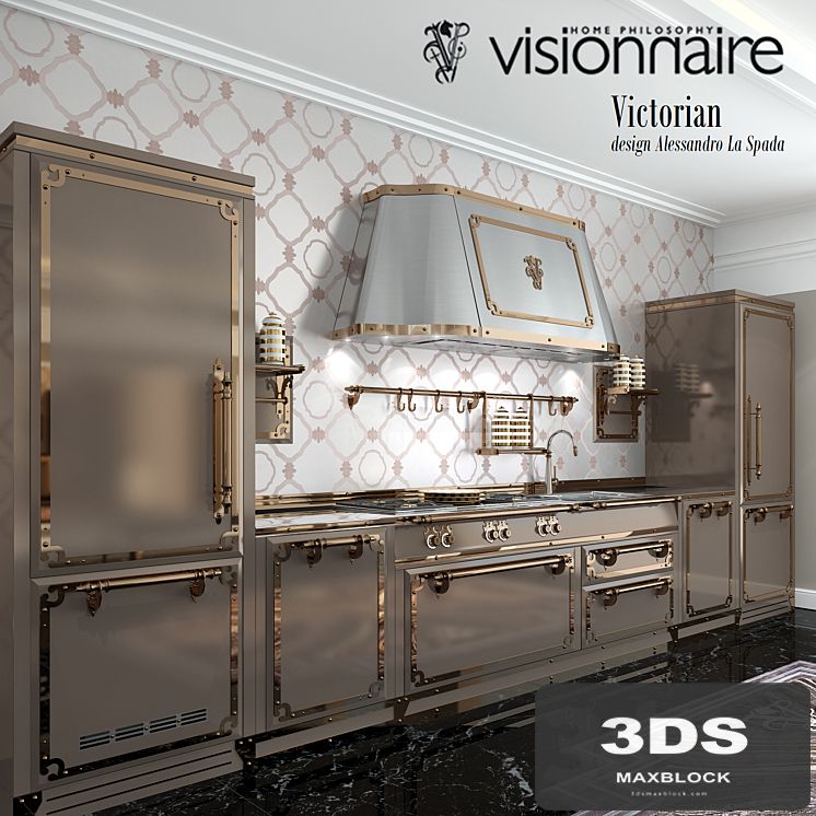Visionnaire Victorian Working Area Composition