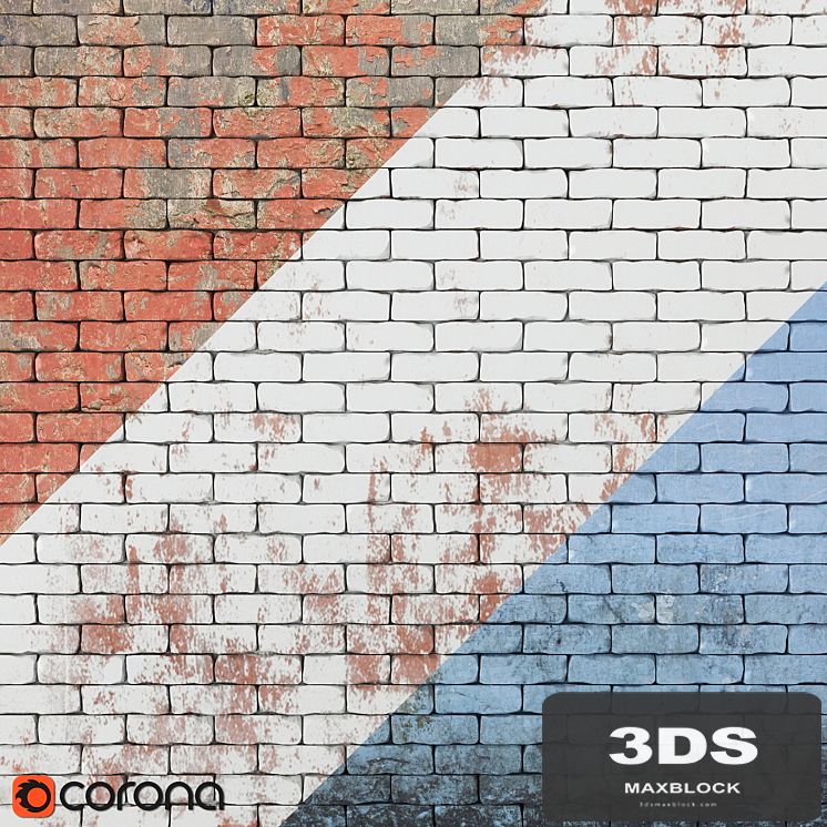 Brick wall (3 types)