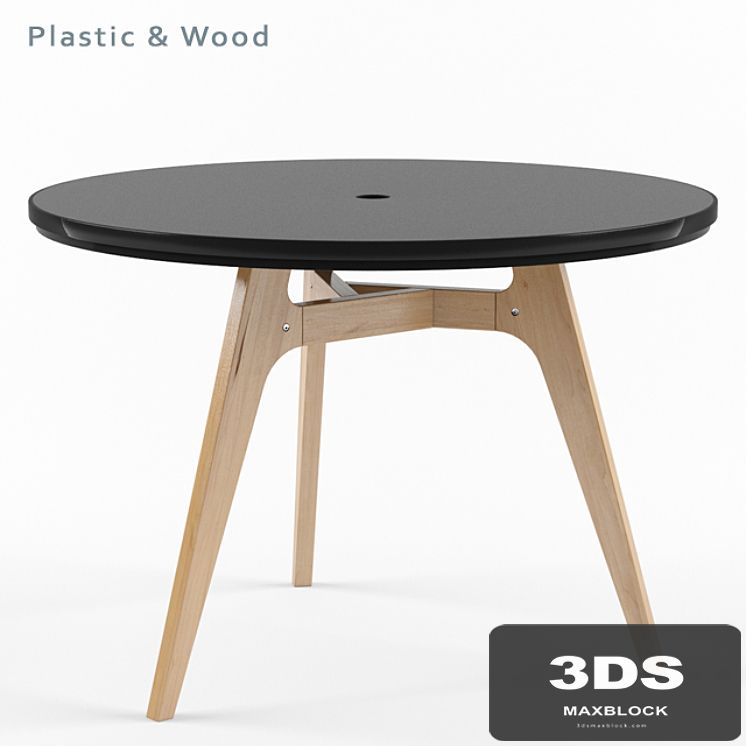 P&W (plastic and wood) table