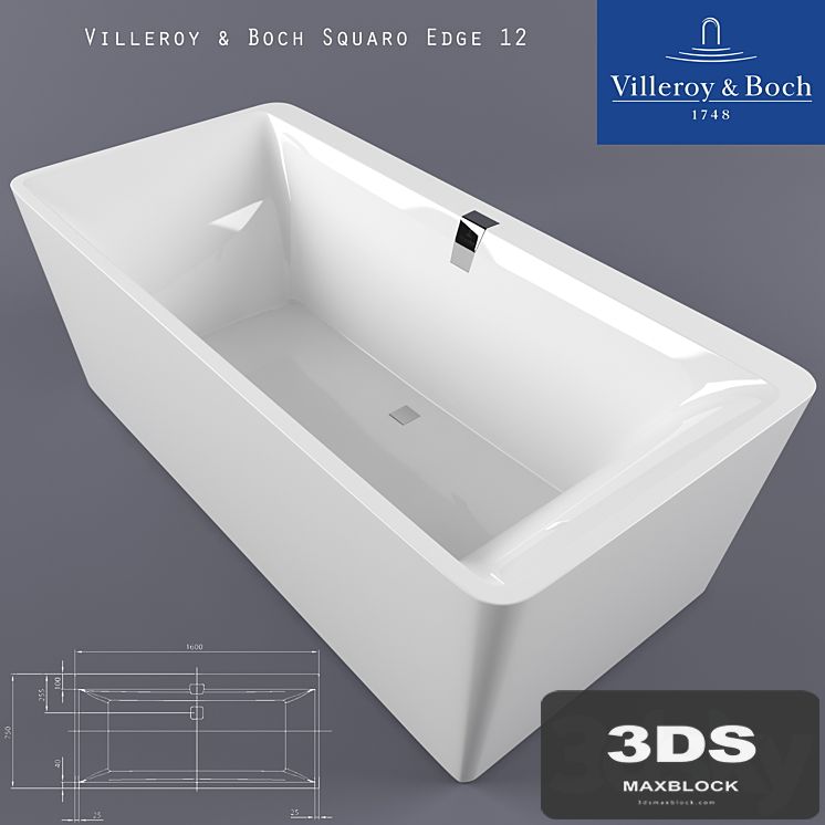 Villeroy&boch squaro edge 12