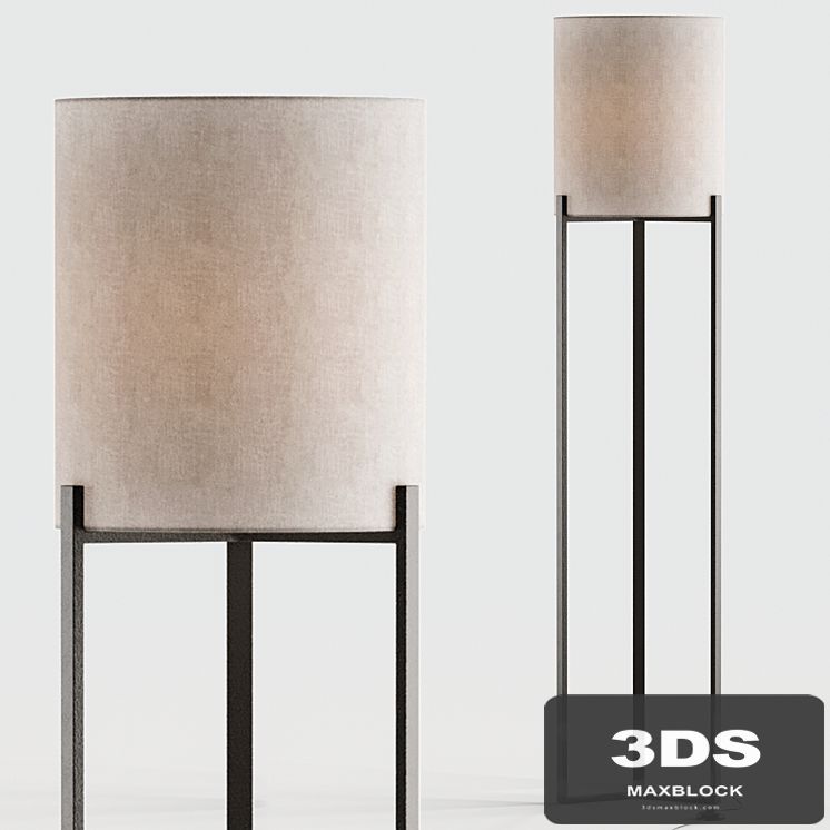 Ian Metal Floor Lamp - Pottery Barn
