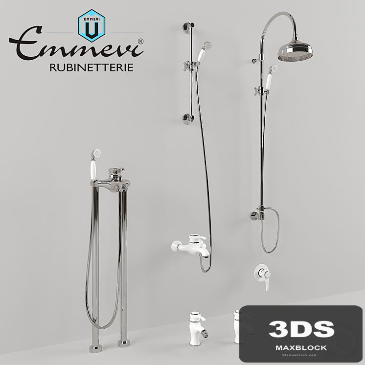 Faucets Emmevi, collection of Tiffany.