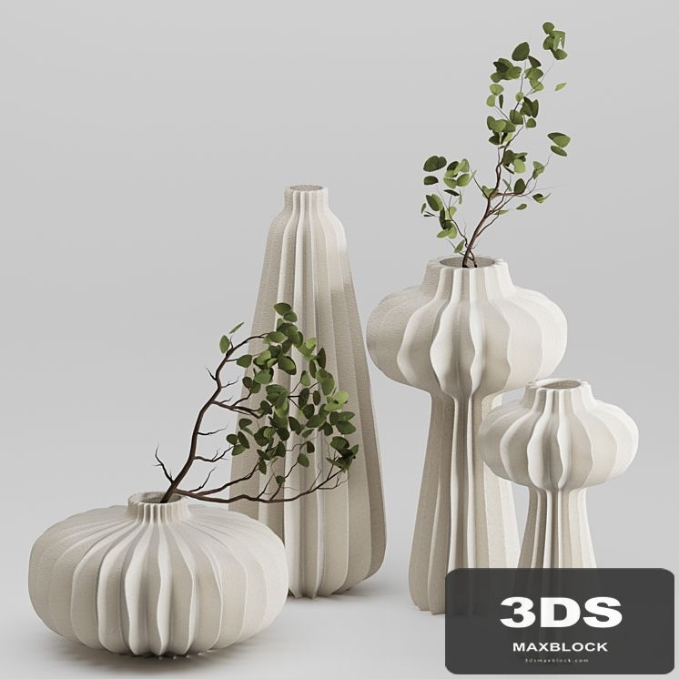 Vase Set 01-Lithos Vases