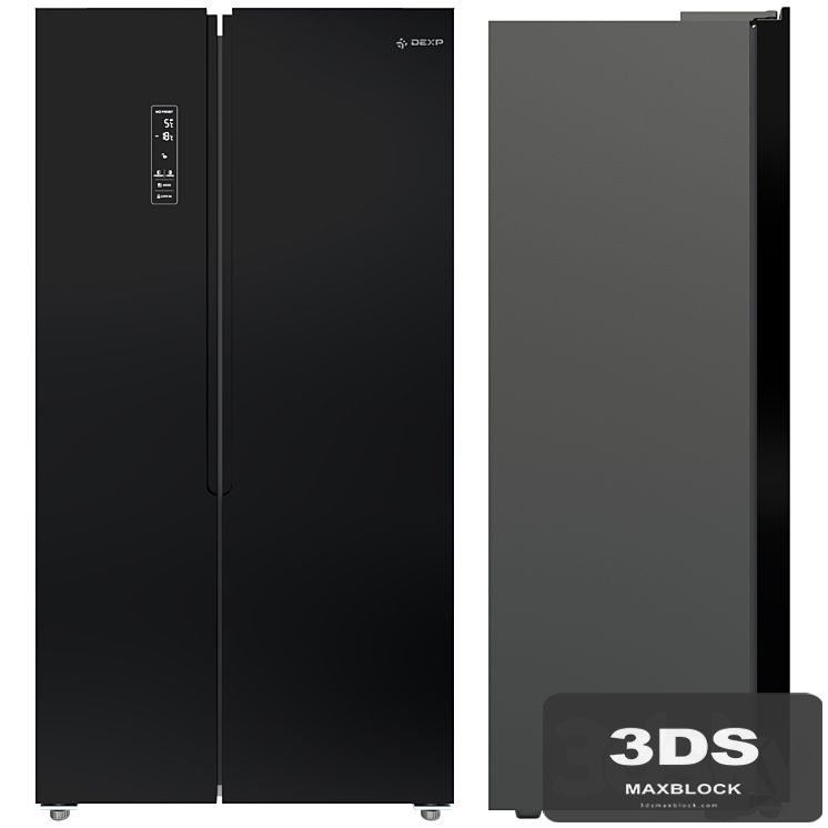 Refrigerator multi-door Side by Side DEXP SBS455AHA