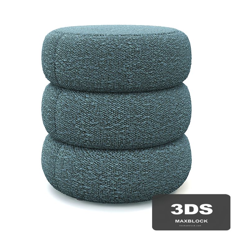 Pouffe Cork Dantone Home, 40 cm