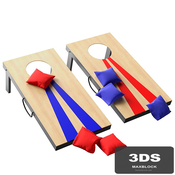 GoSports Portable Size Cornhole Game Set with 6 Bean Bags