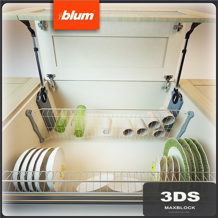 Drying. Lift blum AVENTOS HF.