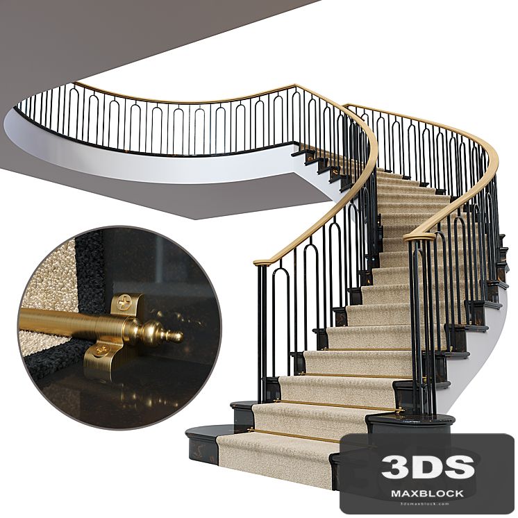 Neoclassical staircase 2