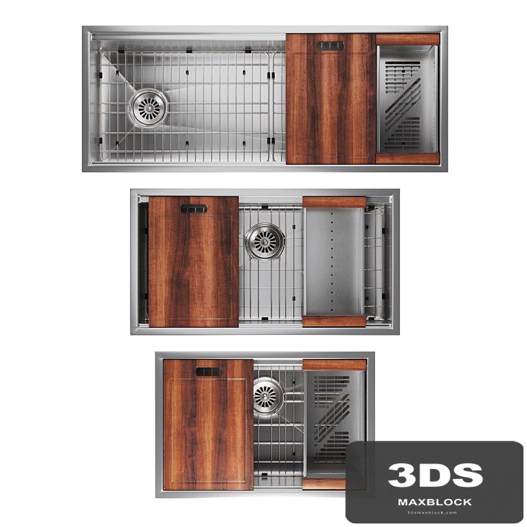 ZLINE kitchen sink set Garmisch | 27" 33" 45"