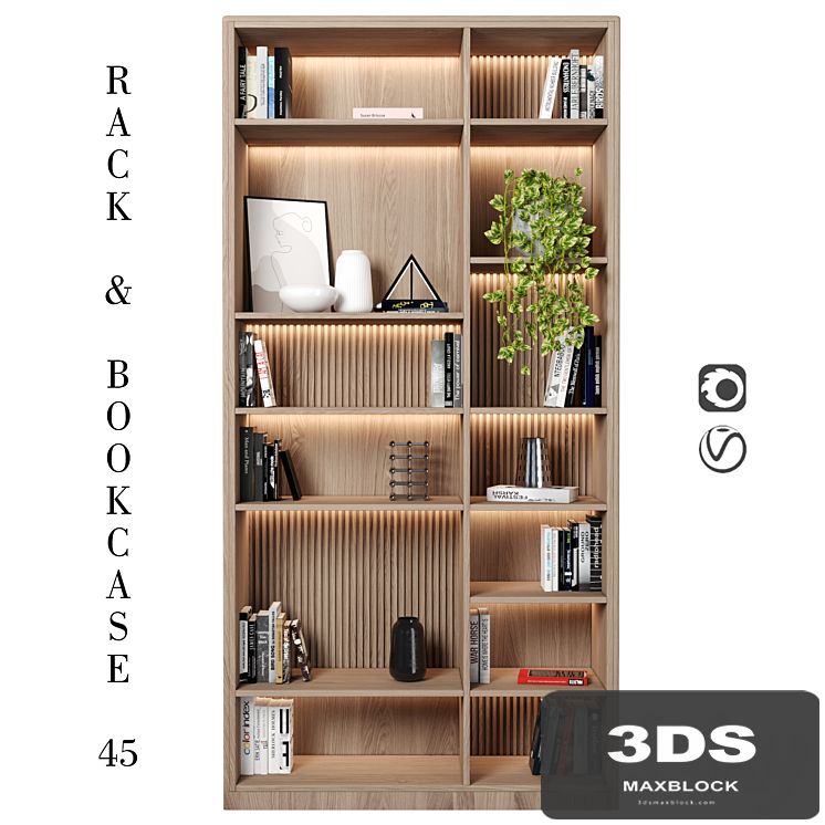Rack and Bookcase