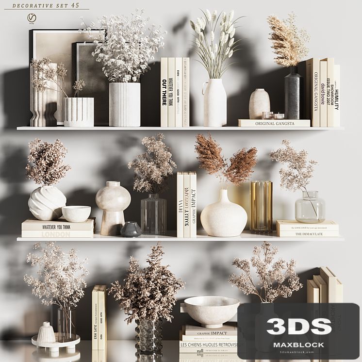 decorative set 45(vray)