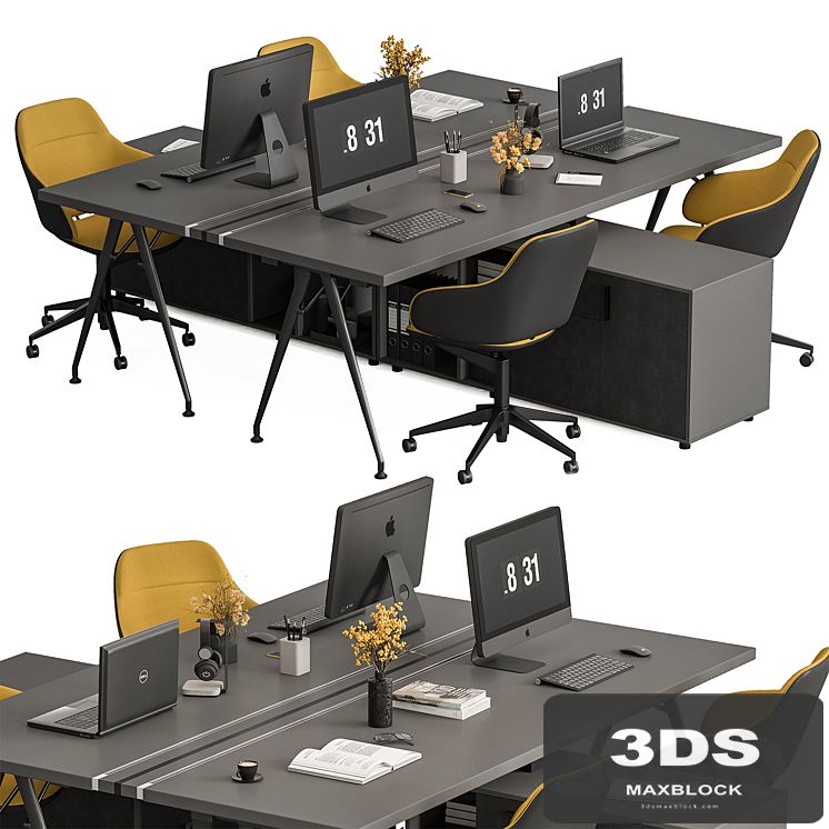 Employee Set - Office Furniture 380