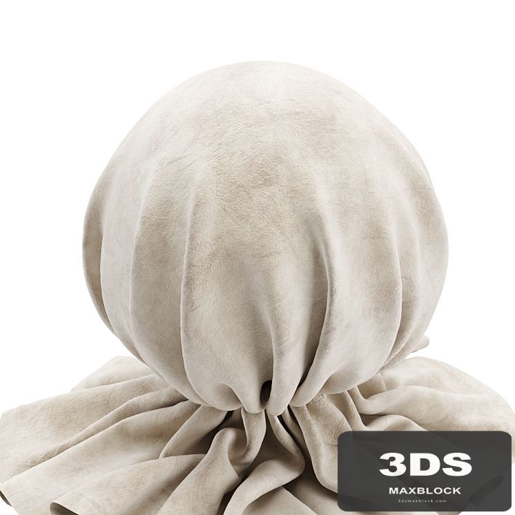 Beige Velvet Material